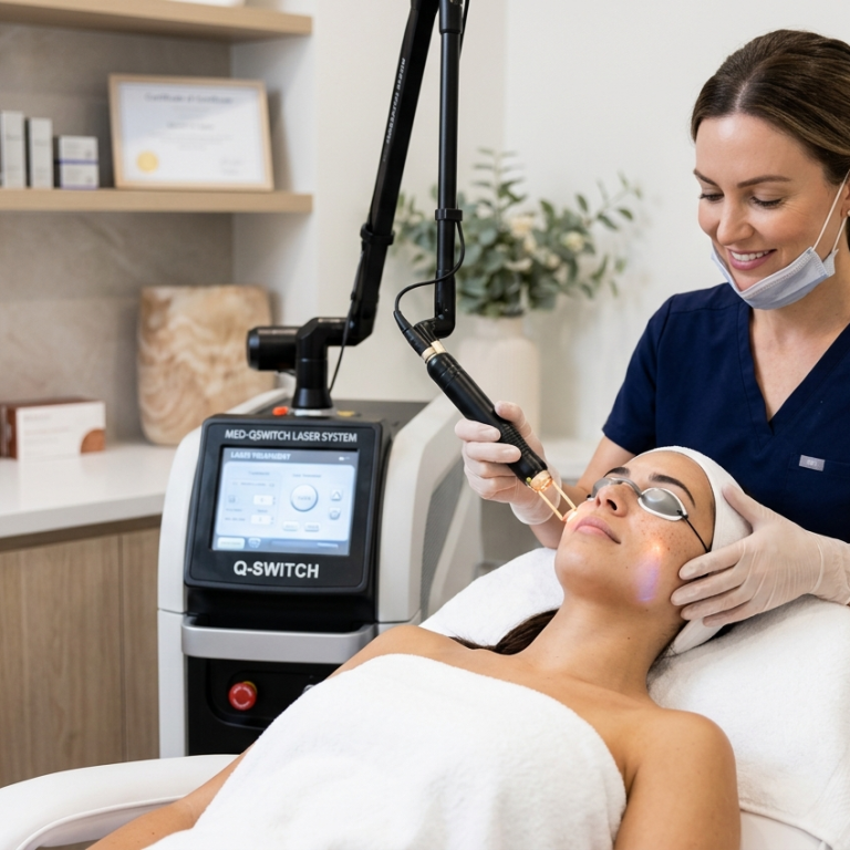 Q-Switch Laser Treatment